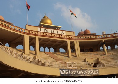 This Is A Picture Of Wagah Border