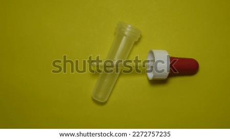This pipette is used to administer medicine to a sick baby by dropping it into their mouth. The plunger and tube can be detached for cleaning