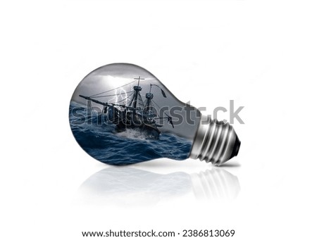 This Pirate Bulb photo manipulation is made in adobe photoshop by Rajan Makwana