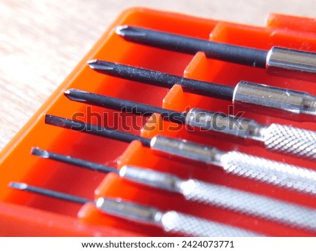 This is a precision screwdriver set