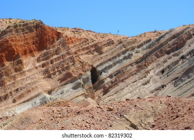 This Is From Rainbow Basin National Natural Landmark Near Barstow, California.