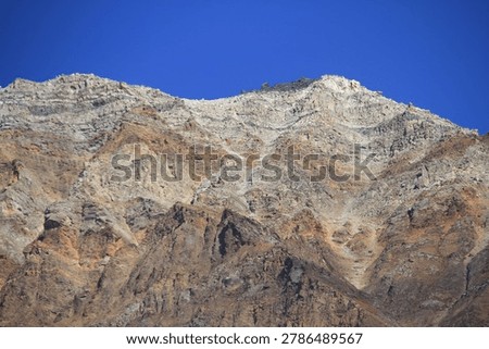 This is a rugged, arid mountain range (not really a single 