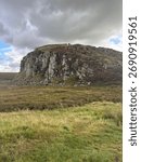 this scenic image was captured approaching hadrian’s wall path in hexam 