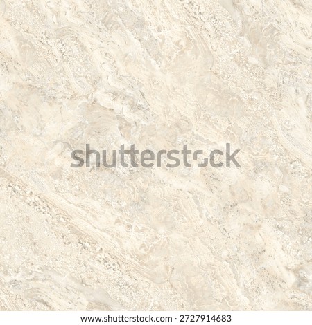 This is a seamless, high-resolution texture that showcases the detailed, variegated surface of a natural stone slab. The primary color palette is a sophisticated blend of ivory, creamy beige, and very light grey, with darker taupe accents that create a mottled effect.