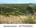 This ‘S’ shape road made neither at the top nor at the bottom of the hill but almost at the centre of the hill for easy communication at Mesa Verde National Park. Colorado. USA