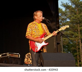 This Is A Shot Of The Founding Beach Boys Member Al Jardine On Tour During The Summer Of 2005 With His 
