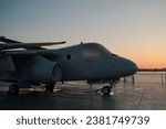 This stock photo shows an aircraft designed for anti-submarine warfare in flight