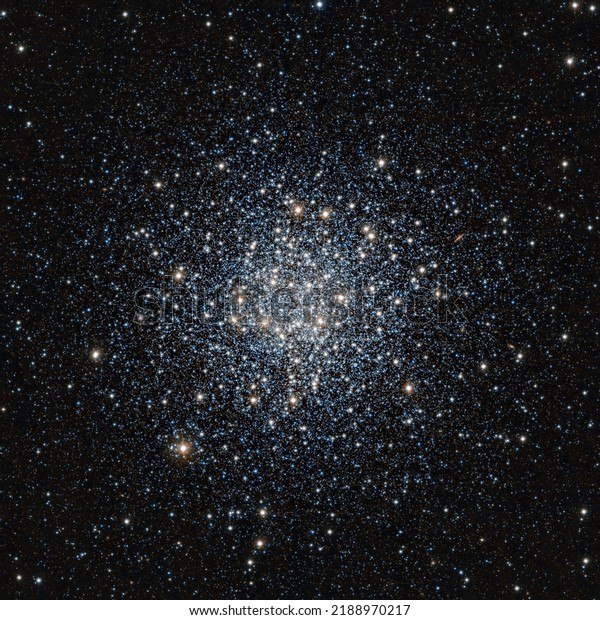 This striking view of the globular star\
cluster Messier 55 in the constellation of Sagittarius (The Archer)\
was obtained in infrared light with the VISTA survey telescope at\
ESO’s paranal Observatory.