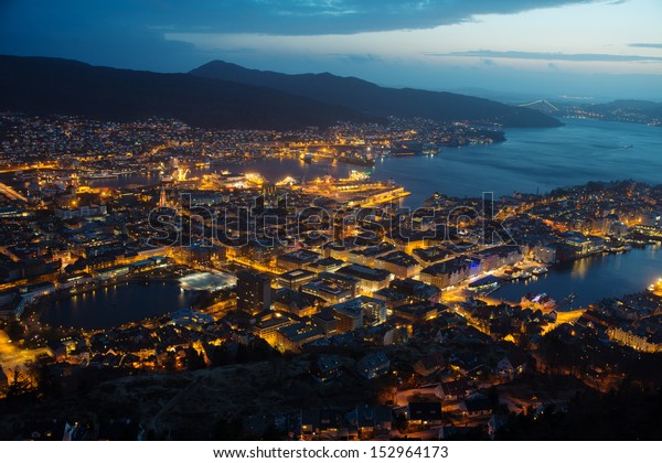 This Top View Bergen West Coast Stock Photo 152964173 | Shutterstock