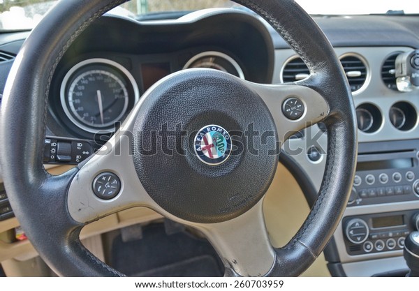 This View Luxury Car Alfa Romeo Transportation Stock Image 260703959