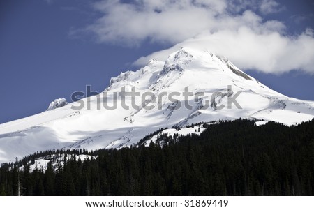 This is a view from a rest stop of highway 26.