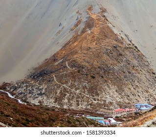 This is the view of Tilicho Base Camp.