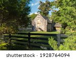 This vintage stone building dairy and engine house produced almost 250lbs of butter a week in the late 1800