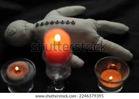 This visual voodoo ritual fits well with an ancient mysticism treatise.