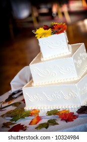 Fall Wedding Cake Stock Photos Images Photography Shutterstock