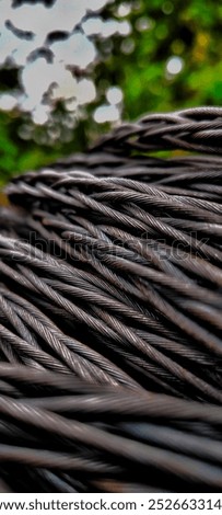 This wire rope sling is widely used in the field for lifting, pulling, mooring, lashing (choker) and many more applications.