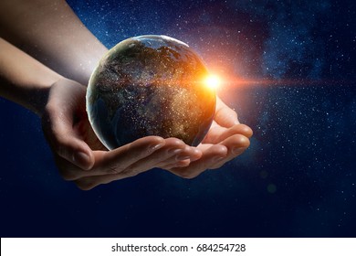 This world needs care and protection - Shutterstock ID 684254728