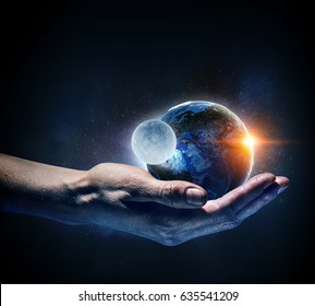 This world in our hands - Shutterstock ID 635541209