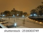 Thomas Jefferson Library of Congress Building. Washington DC Capitol. American Capitol Library. United States Capital Thomas Jefferson Library. Washington, US landmark. Washington city.