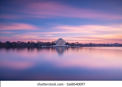 Thomas Jefferson Memorial at sunset | Washington, D.C., USA