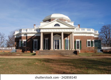 Thomas Jefferson's Home, Monticello, In Charlottesville, VA