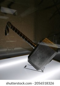 Thor's Hammer Props In Display.