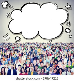 Thought Bubble Thinking Ideas Imagination Concept