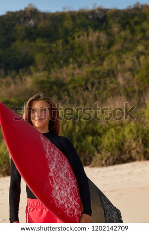 Similar – Spuren am Strand Natur