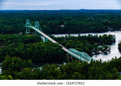 Thousand Islands Bridge In Ontario, Canada