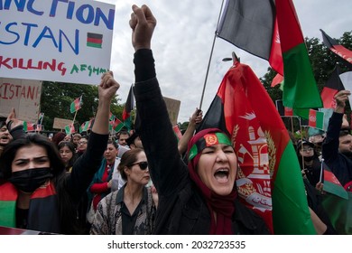 Thousands Of Protesters  Show Solidarity To Afghan People Living Under Taliban Rule. London  28-08-2021