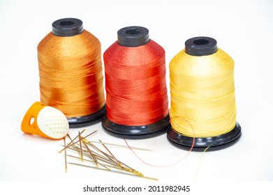 Thread Continuous Strand Made Fibers Threads Stock Photo 2011982945 ...