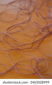 The thread got tangled up.