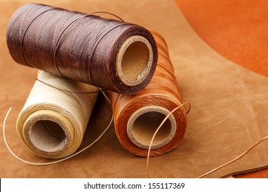 Thread for leather craft