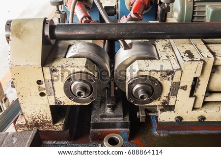 Thread rolling (nut and bolt making) machine