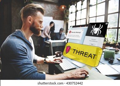 Threat Malware Analysis Computer Concept