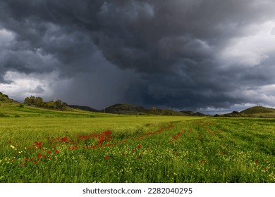 Threatening clouds over the skies of Sardinia