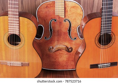 Three Acoustic Guitar Stock Photo 786912259 | Shutterstock