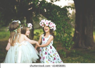 Little Girl Playing Dress up Images, Stock Photos & Vectors | Shutterstock