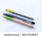 Three Assorted Ballpoint Pens in Different Styles