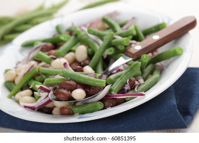 Three Bean Salad Closeup