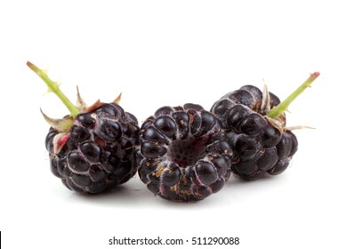 Three Black Raspberries