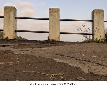 Three Bridge Dividers With A Simple Building