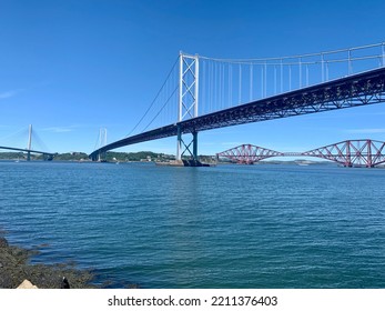 Three Bridges Over The River Forth