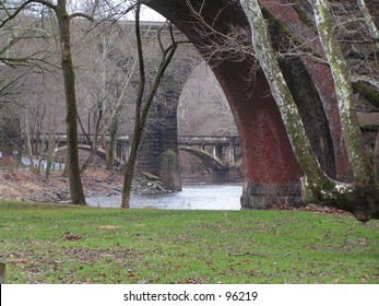 Three Distinctly Different Bridges In Rural Bucks County PA