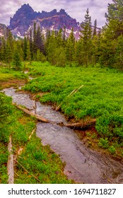 Three Fingered Jack In Mount Jefferson Wilderness