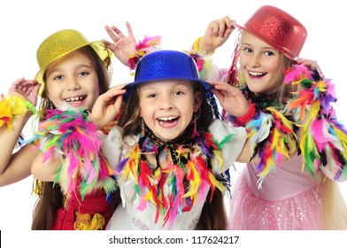 	Three Funny Carnival Kids