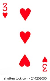 three hearts, card game 