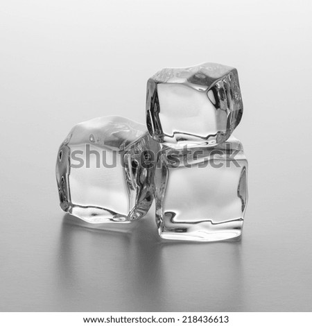 Three icecubes