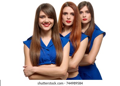 Three Identical Women