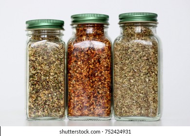 spices in jars